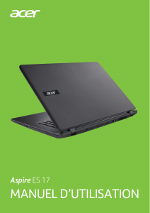 Mode d’emploi Acer Aspire ES1-732 Ordinateur portable