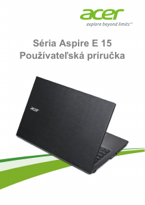 Návod Acer Aspire F5-521 Laptop