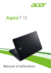 Mode d’emploi Acer Aspire F5-573G Ordinateur portable
