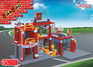 Bruksanvisning BanBao set 8311 Fire Brandstation