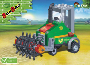 Bruksanvisning BanBao set 8578 Farm Tröskor