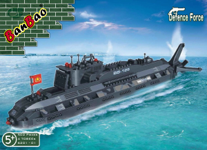 説明書 BanBao set 6201 Defence Force 潜水艦