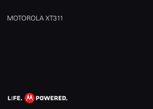 Manual Motorola XT316 Fire Mobile Phone