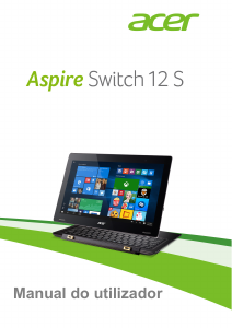Manual Acer Aspire Switch SW7-272P Computador portátil