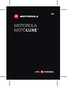 Manual Motorola XT615 Motoluxe Mobile Phone