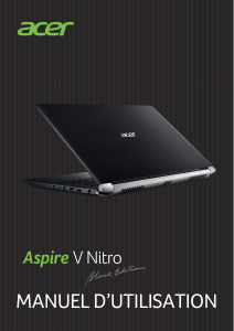 Mode d’emploi Acer Aspire VN7-593G Ordinateur portable