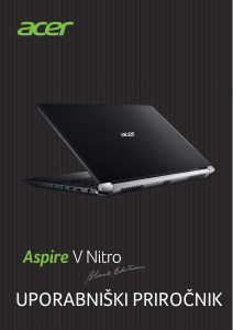 Priročnik Acer Aspire VN7-593G Prenosni računalnik