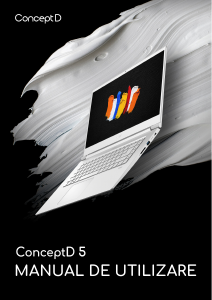 Manual Acer ConceptD CN515-51 Laptop