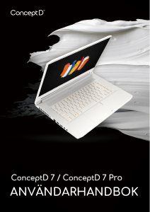 Bruksanvisning Acer ConceptD CN715-71P Bärbar dator