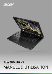 Mode d’emploi Acer Enduro EN314-51W Ordinateur portable