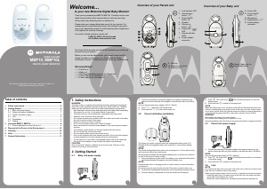 Handleiding Motorola MBP10L Babyfoon