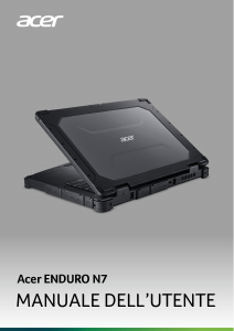 Manuale Acer Enduro EN715-51W Notebook
