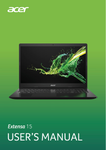 Handleiding Acer Extensa 215-21G Laptop