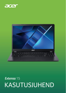 Kasutusjuhend Acer Extensa 215-52 Sülearvuti