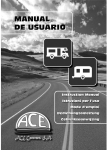 Manual de uso ACE 380ET Caravana
