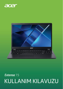 Kullanım kılavuzu Acer Extensa 215-52 Dizüstü bilgisayar
