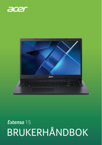 Bruksanvisning Acer Extensa 215-53G Laptop