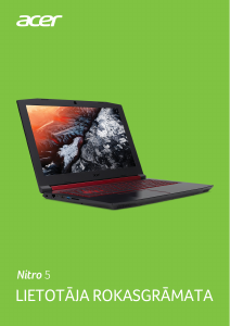 Rokasgrāmata Acer Nitro AN515-31 Klēpjdators