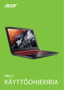 Käyttöohje Acer Nitro AN515-41 Kannettava tietokone