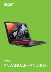Bruksanvisning Acer Nitro AN515-41 Bärbar dator