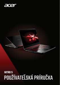 Návod Acer Nitro AN515-43 Laptop