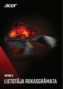 Rokasgrāmata Acer Nitro AN515-44 Klēpjdators