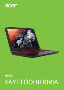 Käyttöohje Acer Nitro AN515-51 Kannettava tietokone