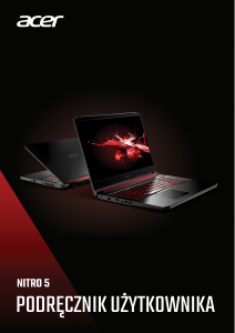 Instrukcja Acer Nitro AN515-54 Komputer przenośny