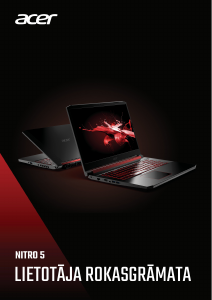 Rokasgrāmata Acer Nitro AN517-51 Klēpjdators
