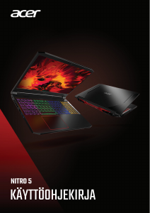 Käyttöohje Acer Nitro AN517-52 Kannettava tietokone