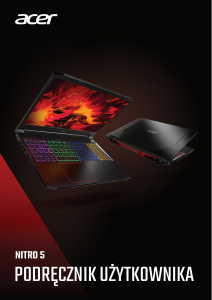 Instrukcja Acer Nitro AN517-52 Komputer przenośny