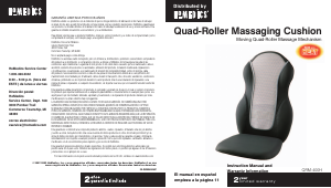 Handleiding Homedics QRM-400H Massageapparaat