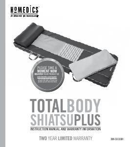 Manual de uso Homedics BM-SV100H Masajeador