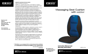 Handleiding Homedics BK-SQ100 Massageapparaat