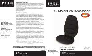 Handleiding Homedics BK-P200 Massageapparaat