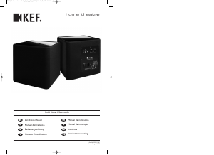 Manuale KEF Kube-I Subwoofer