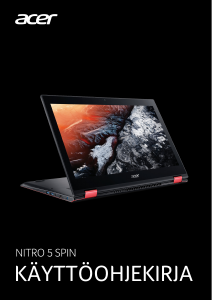 Käyttöohje Acer Nitro NP515-51 Kannettava tietokone