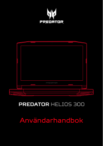 Bruksanvisning Acer Predator G3-571 Bärbar dator