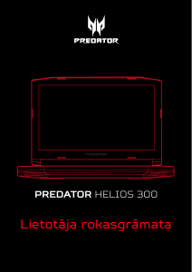 Rokasgrāmata Acer Predator G3-572 Klēpjdators