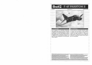 Brugsanvisning Revell set 04615 Airplanes F-4F Phantom II