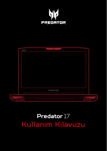 Kullanım kılavuzu Acer Predator G5-793 Dizüstü bilgisayar