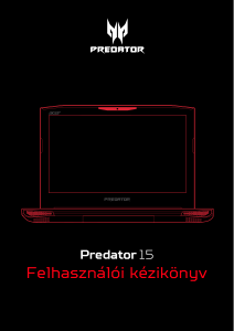 Használati útmutató Acer Predator G9-593 Laptop