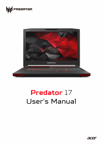 Manual Acer Predator G9-791 Laptop