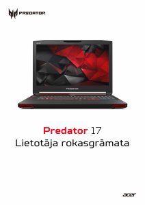 Rokasgrāmata Acer Predator G9-792 Klēpjdators