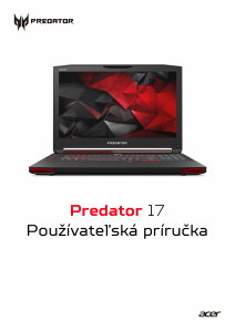 Návod Acer Predator G9-792 Laptop