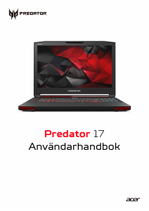 Bruksanvisning Acer Predator G9-792 Bärbar dator