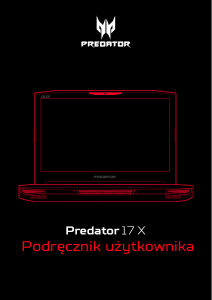 Instrukcja Acer Predator GX-791 Komputer przenośny