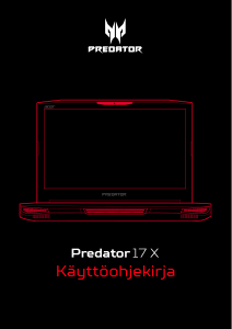 Käyttöohje Acer Predator GX-792 Kannettava tietokone