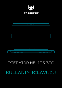 Kullanım kılavuzu Acer Predator PH315-53 Dizüstü bilgisayar