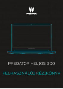 Használati útmutató Acer Predator PH317-54 Laptop